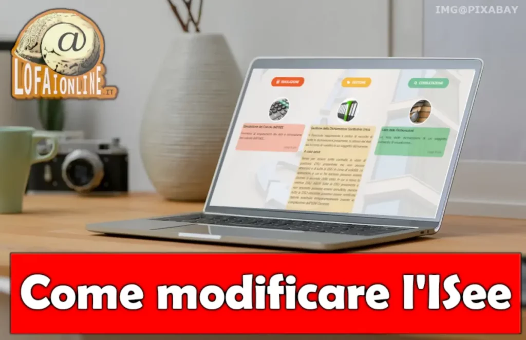Guida per modificare e rettificare l'isee online in autonomia