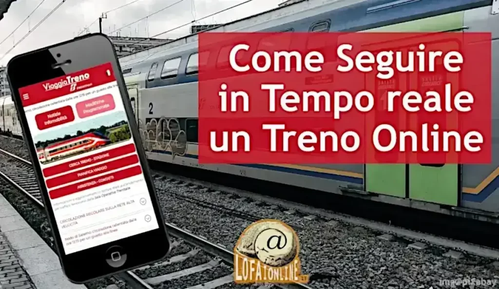 Guida per seguire online un treno in tempo reale