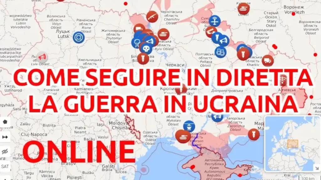 Come seguire in diretta la guerra in Ucraina