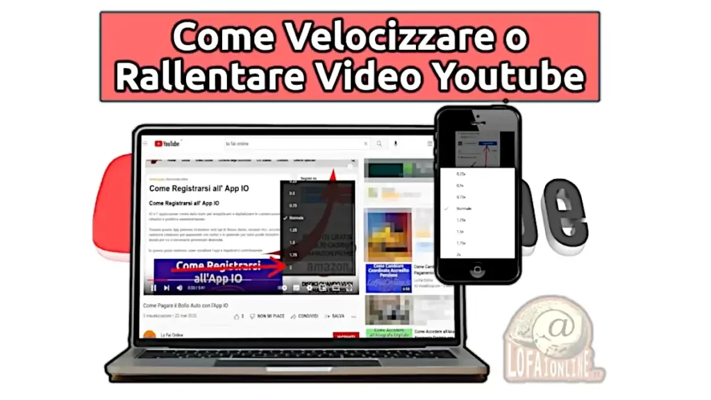 Guida per velocizzare o rallentare un video su YouTube