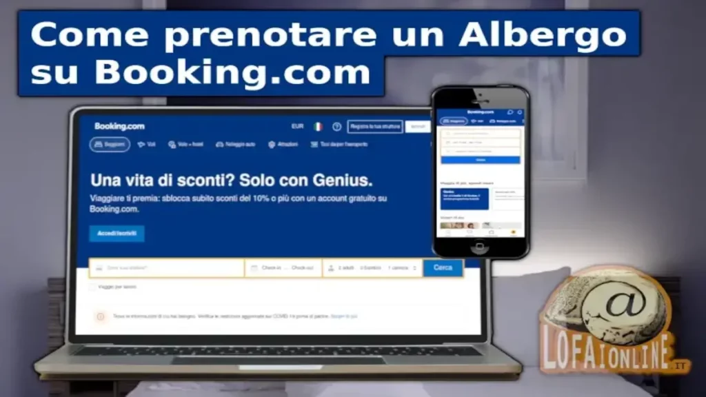 Come prenotare online un albergo su booking