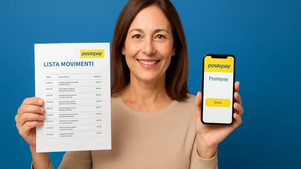 Immagine in evidenza per la guida Come scaricare la lista movimenti della PostePay.