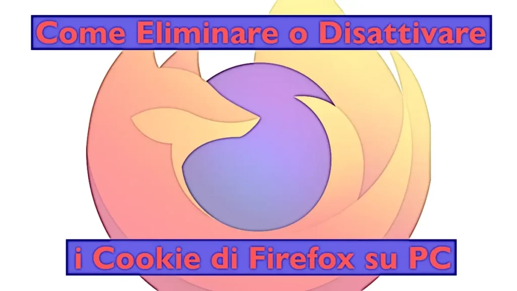 Guida per eliminare o disattivare i cookie di firefox sul pc