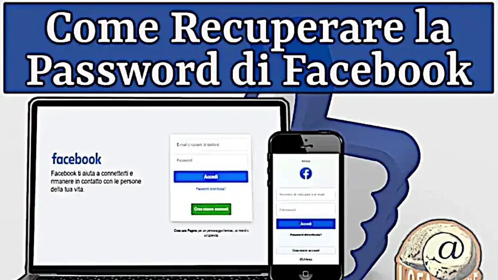 Guida per il recupero della password di Facebook