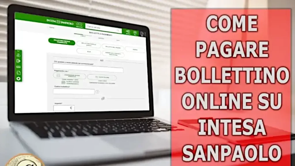 Guida per pagare online un bollettino con Intesa SanPaolo