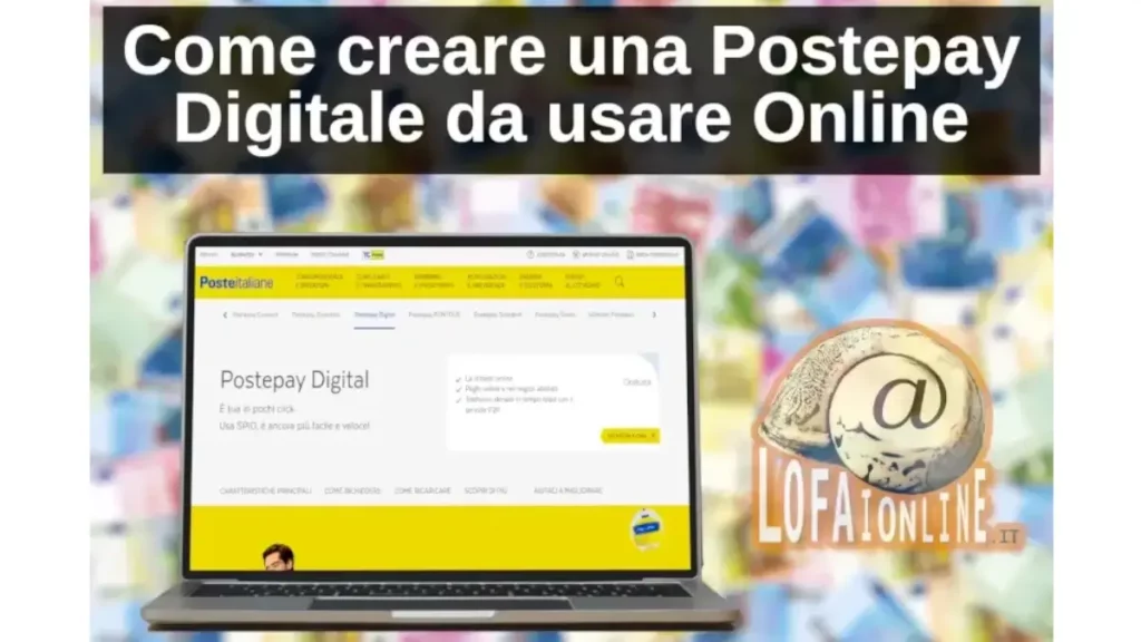 Guida per creare una postepay digital online