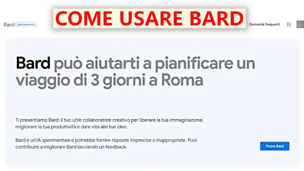 Guida per usare Bard, l'intelligenza artificiale di Google