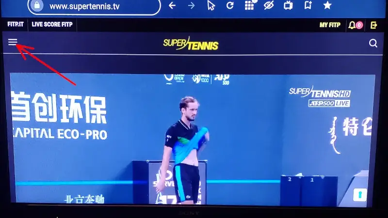 contenuti on demand su super tennis tv
