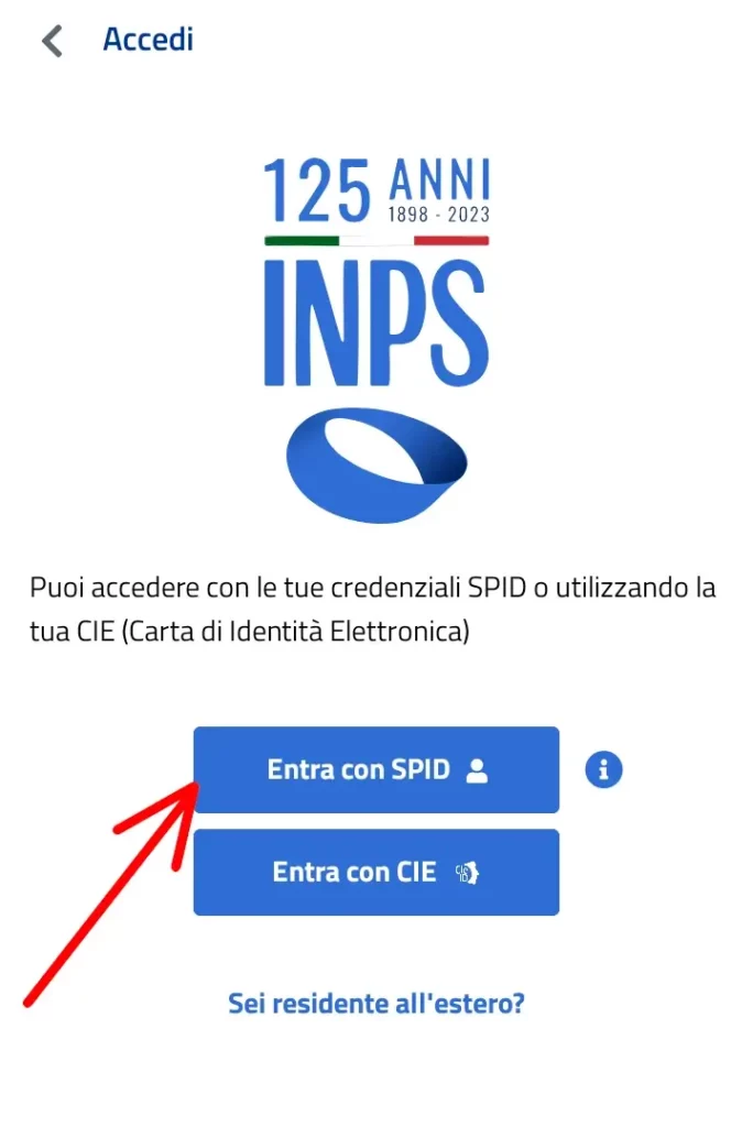Come Scaricare attestazione ISEE da app Inps Mobile passaggio 2 da App