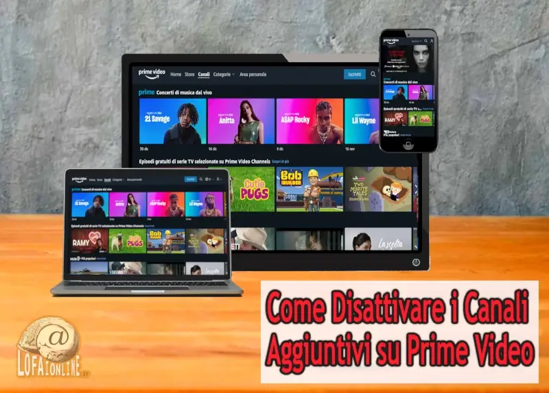 Come Disattivare i Canali a Pagamento di Prime Video