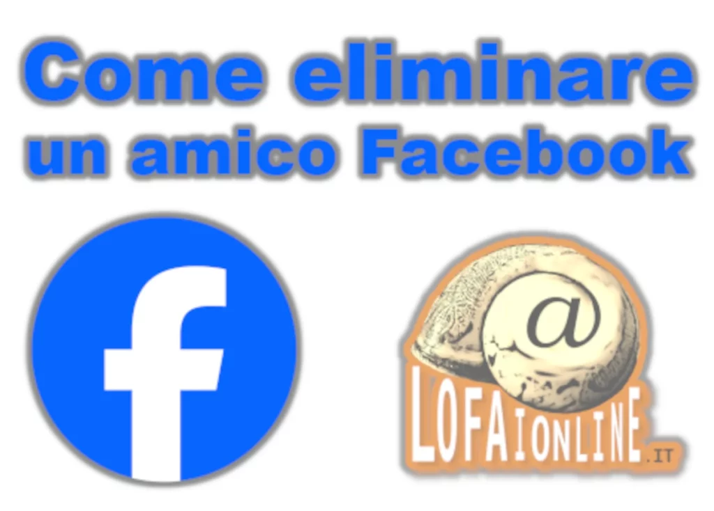 Guida per eliminare un amico Facebook dal sito o dall'applicazione