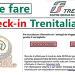 Guida per fare il check in online di Trenitalia