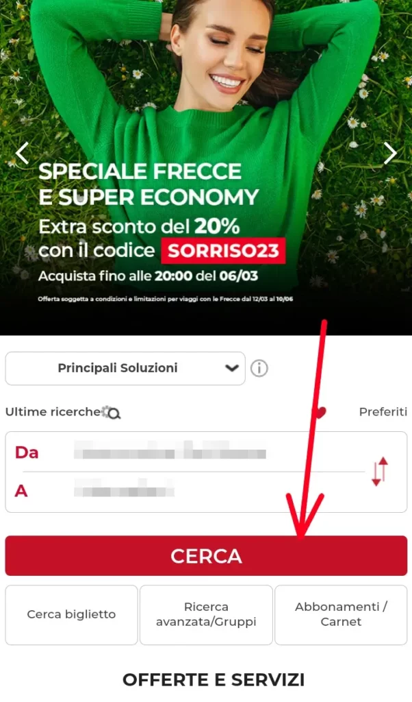 Vai sul sito di trenitalia e ricerca il treno con le stazioni, la data e l'orario.