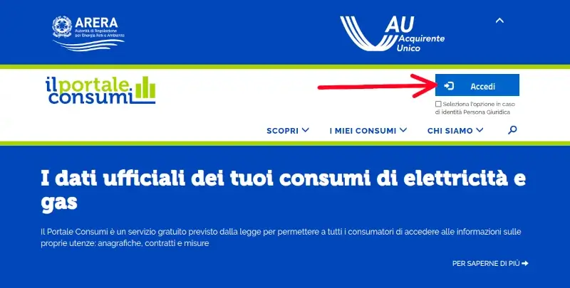 Guida per verificare il reale consumo di luce e gas