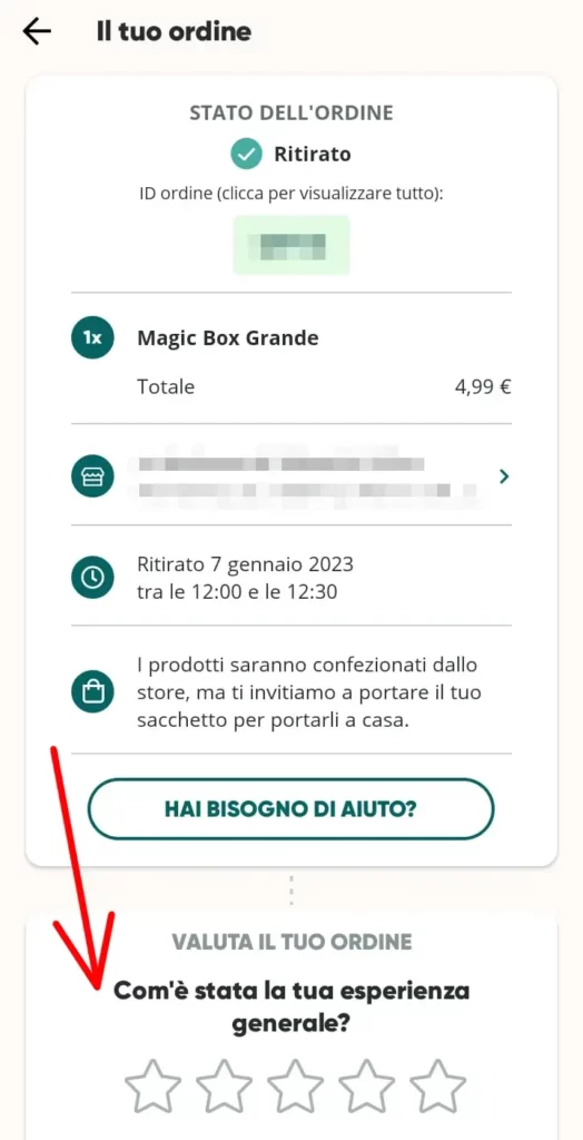 Puoi valutare l'applicazione Too good to go e il suo intento di salvare il cibo e risparmiare