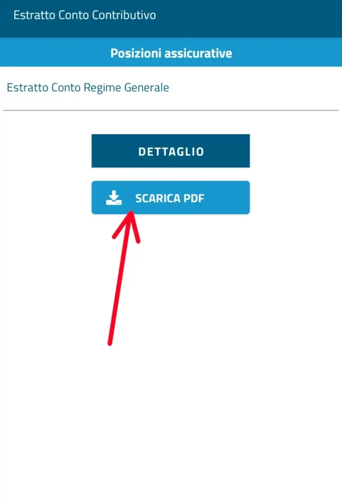 Scarica il pdf con l'elenco per verificare contributi versati.