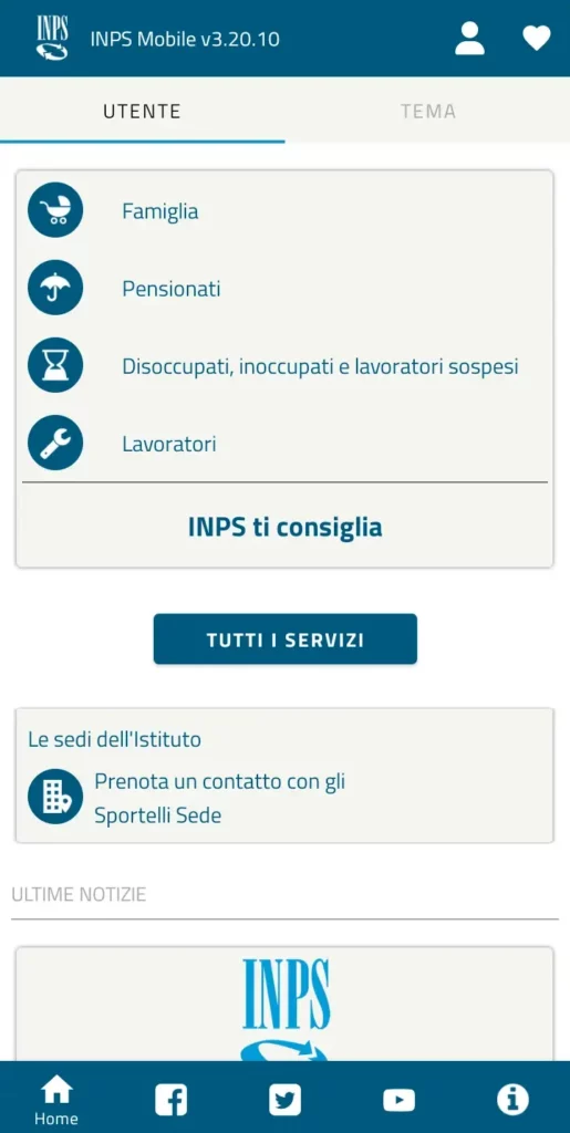 Fare l'accesso con spid o carta d'identità elettronica.