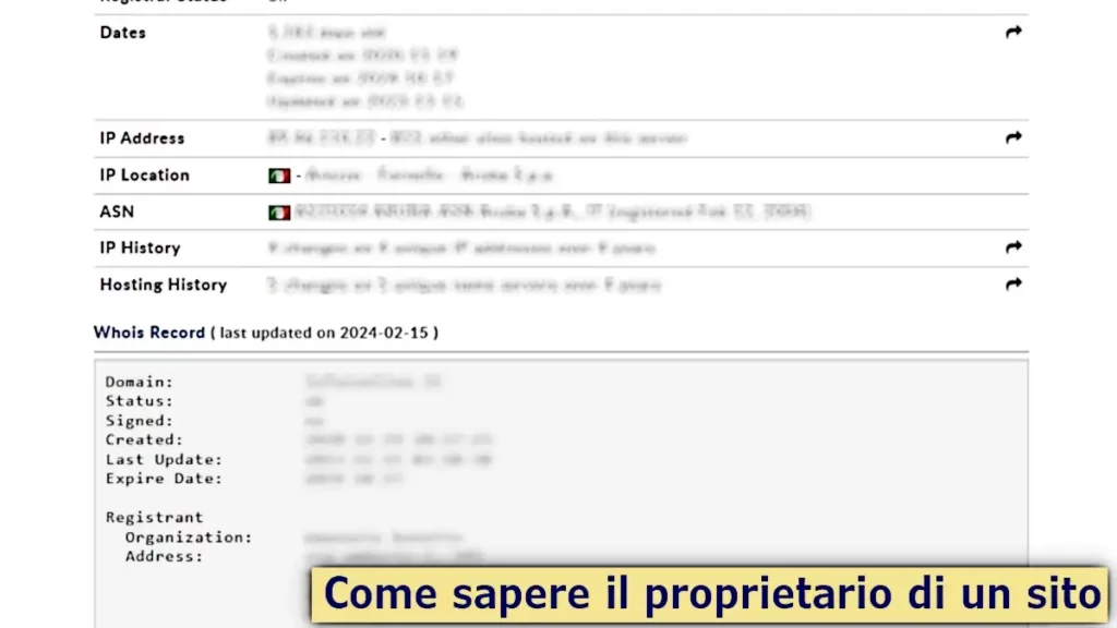 Come sapere il proprietario di un sito internet