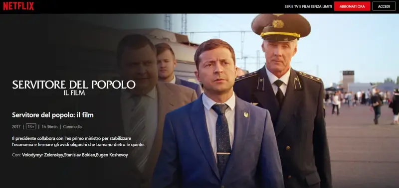 guardare il film di Zelenskyj servitore del popolo online in streaming