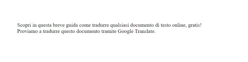 Selezionare un file di testo non superiore a 10 Mb e max 300 pagine