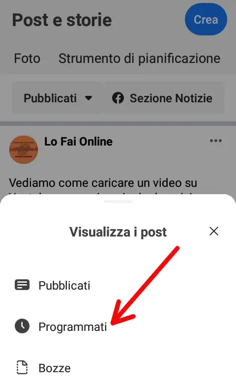 Tutto ciò che ti serve per gestire post pubblicati, programmati e bozze Facebook