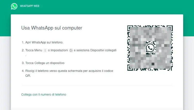 Inviare un video YouTube su WhatsApp dal Computer