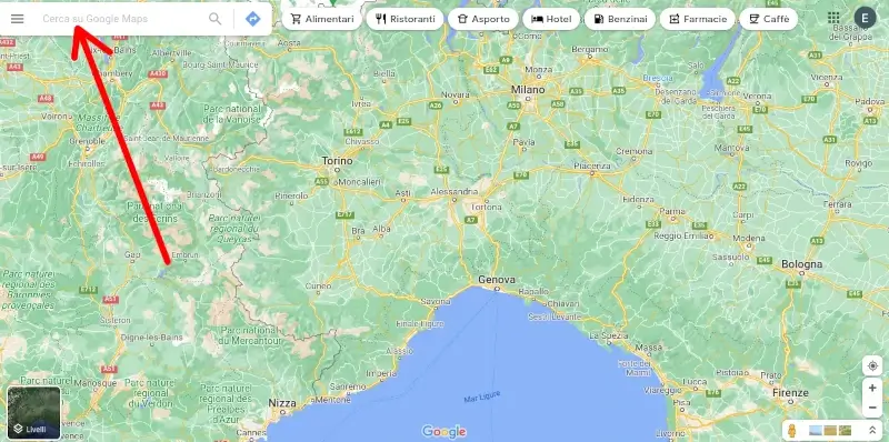 1 - guardare la tua casa dal satellite tramite Google Maps