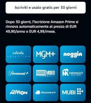 Prime Video Channels gratis