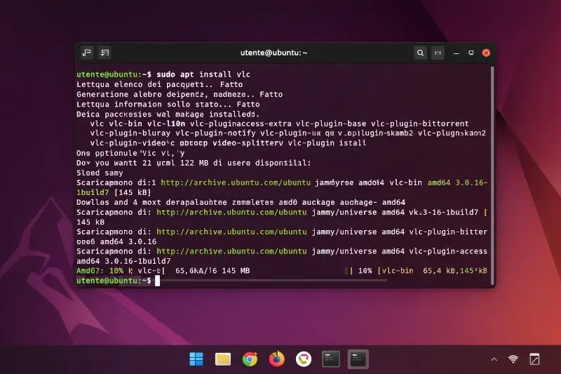 Installazione di un’app su Linux tramite terminale