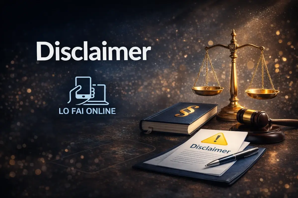 Immagine in evidenza della pagina Disclaimer del sito Lo Fai Online