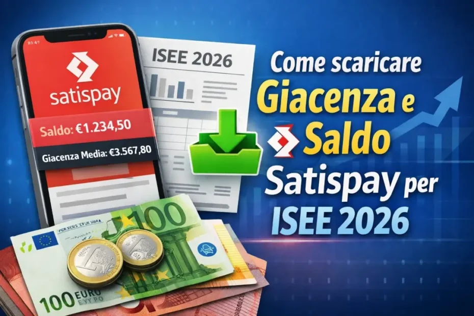 Immagine in evidenza per presentare la guida passo passo che spiega come scaricare giacenza e saldo Satispay