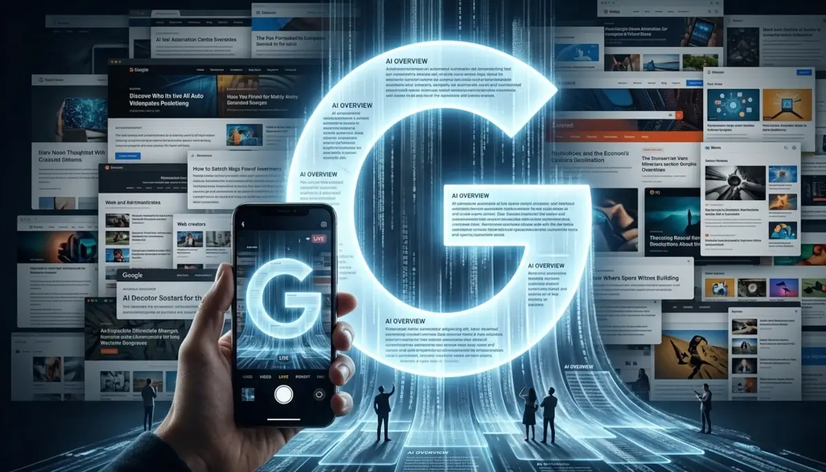 Google “vede e parla”: Search Live arriva in Italia, ma a pagare il prezzo sono i creatori di contenuti