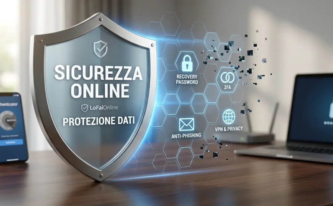 Immagine in evidenza della guida completa per la sicurezza online.