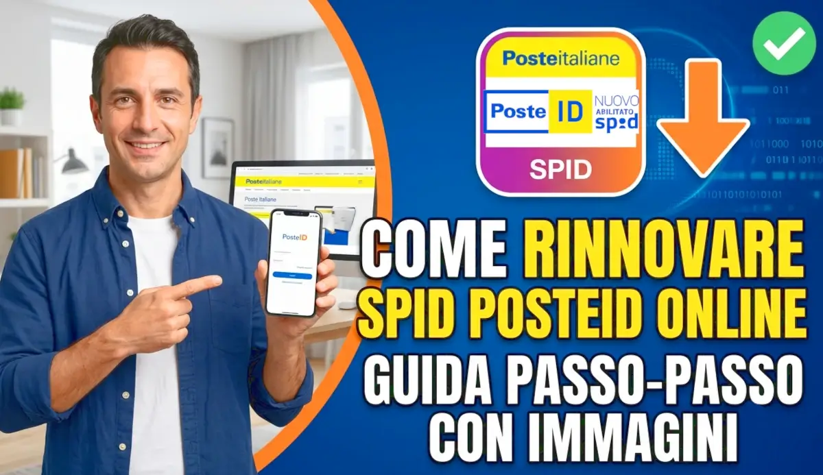 Come rinnovare PosteID SPID Poste Italiane